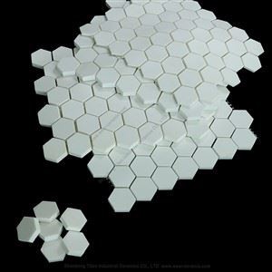 Dėvėjimui atspari aliuminio oksido šešiakampė keraminė mozaikinė plytelė