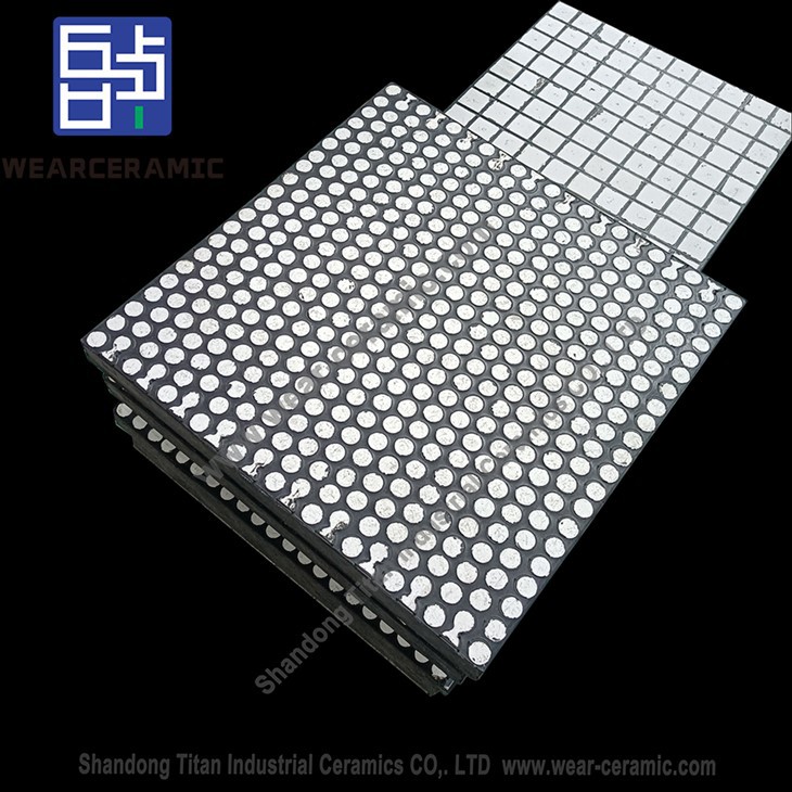 Rubber-ceramic Composite Chute Liners